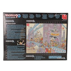 Jumbo (17230) - "Wasgij Mystery Puzzle No.8 The Final Hurdle!" - 1000 piezas