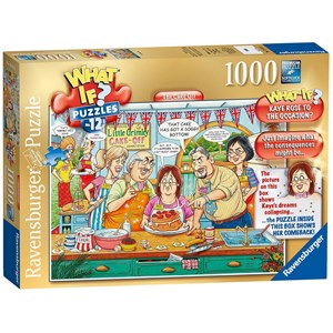 Ravensburger (19513) - "What If? #12 - The Cake Off" - 1000 piezas