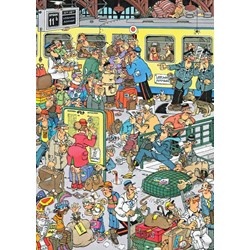 Jumbo (17318) - Jan van Haasteren: "Platform" - 500 piezas