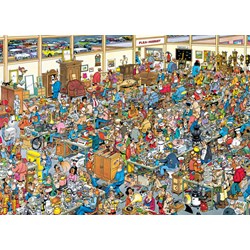 Jumbo (01886) - Jan van Haasteren: "Antique Show" - 1000 piezas