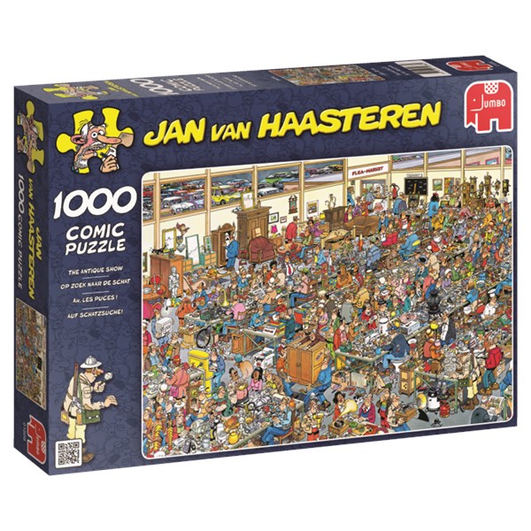 Jumbo (01886) - Jan van Haasteren: "Antique Show" - 1000 piezas