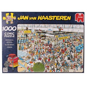 Jumbo (81453X) - Jan van Haasteren: "Departure Hall" - 1000 piezas