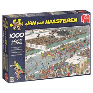 Jumbo (17310) - Jan van Haasteren: "Eleven City Tour" - 1000 piezas
