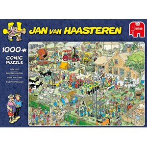 Jumbo (19063) - Jan van Haasteren: "The Farm" - 1000 piezas