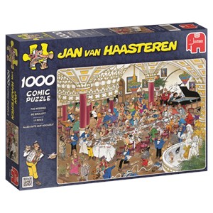 Jumbo (01642) - Jan van Haasteren: "The Wedding" - 1000 piezas