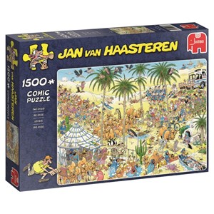 Jumbo (19059) - Jan van Haasteren: "Oasis" - 1500 piezas