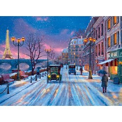 Ravensburger (14741) - "Winter in Paris" - 500 piezas