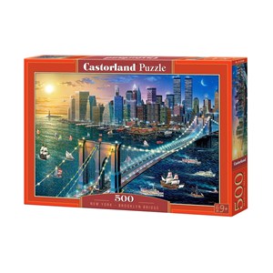 Castorland (B-52646) - "New York - Brooklyn Bridge" - 500 piezas
