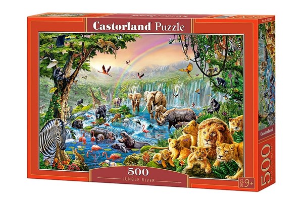 Castorland (B-52141) - "Jungle River" - 500 piezas