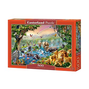 Castorland (B-52141) - "Jungle River" - 500 piezas