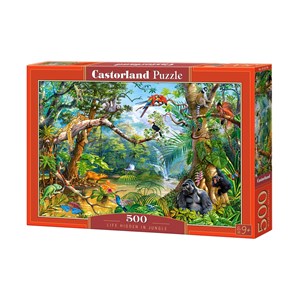 Castorland (B-52776) - "Life Hidden in Jungle" - 500 piezas