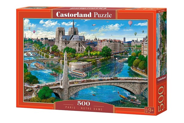 Castorland (B-52653) - "Paris, Notre Dame" - 500 piezas