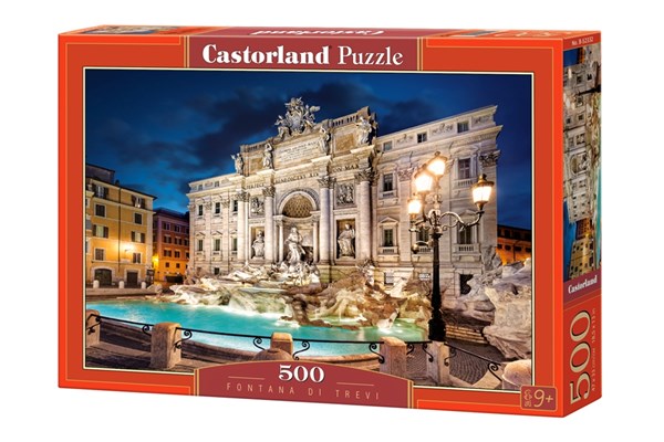 Castorland (B-52332) - "Fontana di Trevi" - 500 piezas