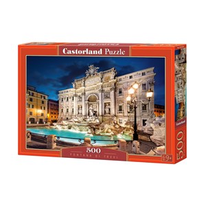 Castorland (B-52332) - "Fontana di Trevi" - 500 piezas
