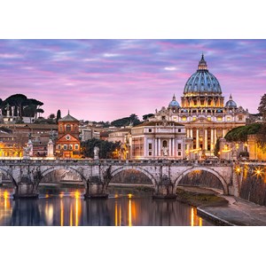 Castorland (B-52493) - "View of the Vatican" - 500 piezas