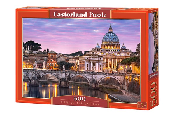 Castorland (B-52493) - "View of the Vatican" - 500 piezas