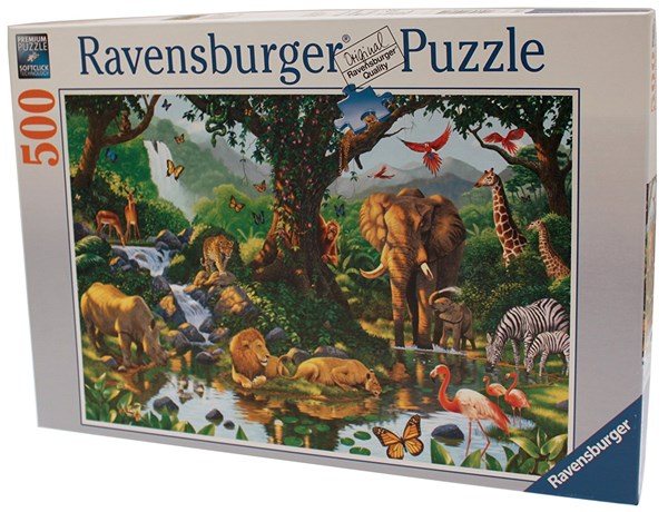 Ravensburger (14171) - "Jungle Harmony" - 500 piezas