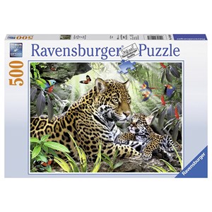 Ravensburger (14486) - "Little Jaguar" - 500 piezas