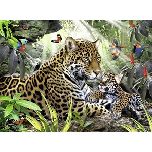 Ravensburger (14486) - "Little Jaguar" - 500 piezas