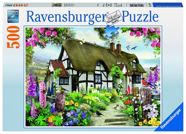 Ravensburger (14709) - "Fairy Cottage" - 500 piezas