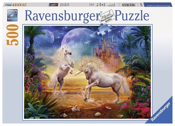 Ravensburger (14743) - "Fantastic Unicorns" - 500 piezas