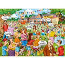 Ravensburger (14749) - Geoffrey Tristram: "School Sports Day" - 500 piezas