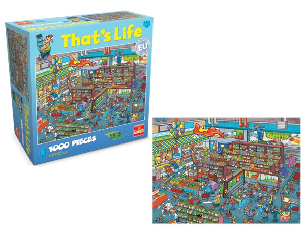 Goliath Games (71307) - "Supermarket" - 1000 piezas