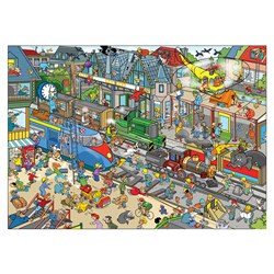 Goliath Games (71336) - "Train Station" - 1000 piezas
