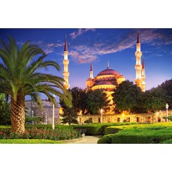 Castorland (C-103386) - "Blue Mosque, Turkey" - 1000 piezas