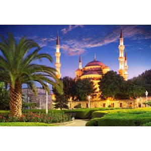 Castorland (C-103386) - "Blue Mosque, Turkey" - 1000 piezas