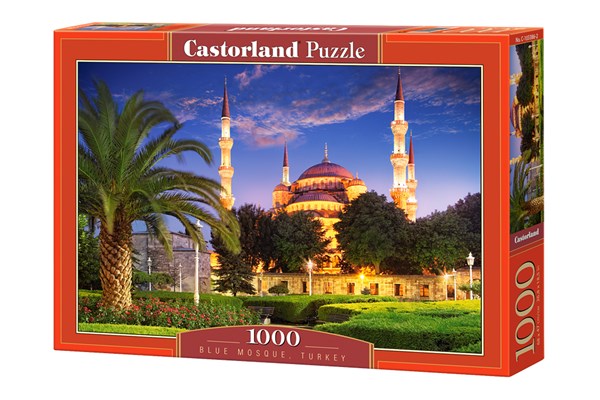 Castorland (C-103386) - "Blue Mosque, Turkey" - 1000 piezas