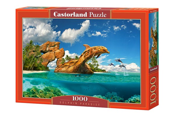 Castorland (C-103508) - "Dolphin Paradise" - 1000 piezas
