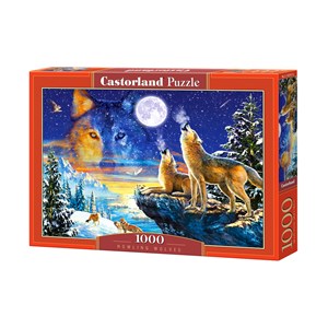 Castorland (C-103317) - "Howling Wolves" - 1000 piezas