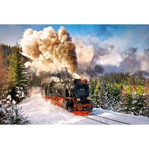 Castorland (C-103409) - "Steam Train" - 1000 piezas