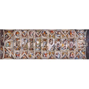 Clementoni (39406) - Michelangelo: "The Sistine Chapel" - 1000 piezas