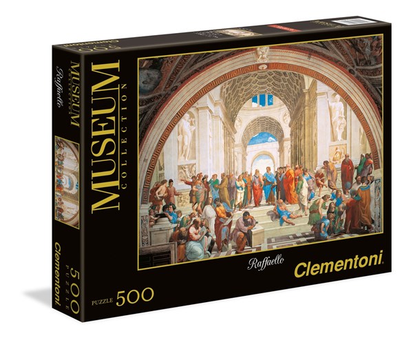 Clementoni (35043) - Raphael: "Scuola di Atene" - 500 piezas