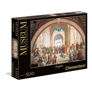Clementoni (35043) - Raphael: "Scuola di Atene" - 500 piezas
