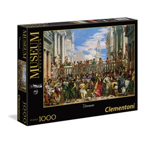 Clementoni (39391) - Paolo Veronese: "The Wedding at Cana" - 1000 piezas