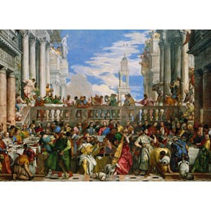 Clementoni (39391) - Paolo Veronese: "The Wedding at Cana" - 1000 piezas