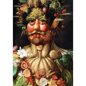 Clementoni (39331) - Giuseppe Arcimboldo: "Arcimboldo: Vertumnus" - 1000 piezas