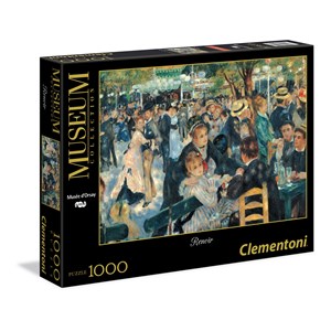 Clementoni (31412) - Pierre-Auguste Renoir: "Baile en el Moulin de la Galette" - 1000 piezas
