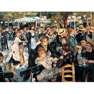 Clementoni (31412) - Pierre-Auguste Renoir: "Baile en el Moulin de la Galette" - 1000 piezas