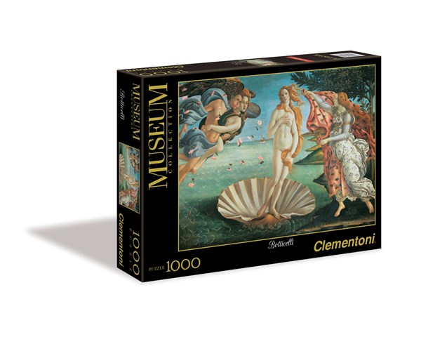 Clementoni (31430) - Sandro Botticelli: "The Birth of Venus" - 1000 piezas
