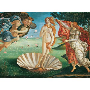 Clementoni (31430) - Sandro Botticelli: "The Birth of Venus" - 1000 piezas