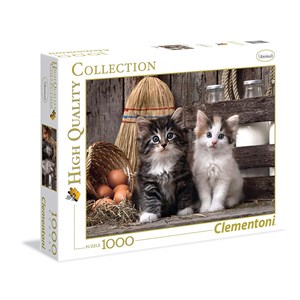 Clementoni (39340) - "Cute Kitties" - 1000 piezas