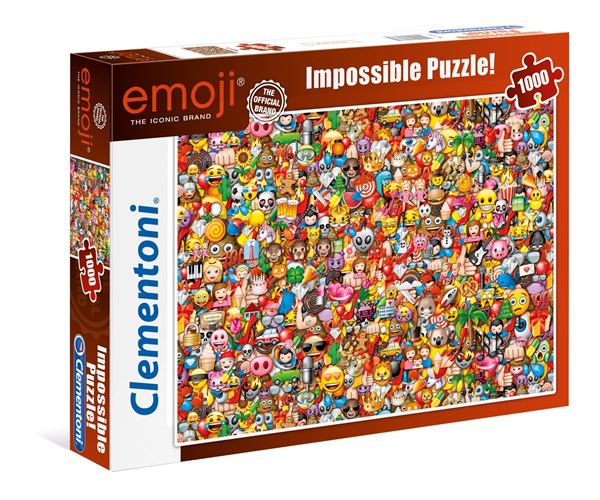 Clementoni (39388) - "Emoji" - 1000 piezas