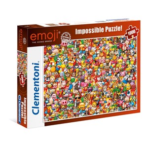 Clementoni (39388) - "Emoji" - 1000 piezas