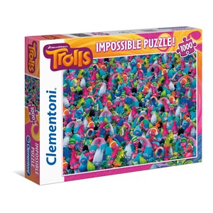 Clementoni (39369) - "Trolls" - 1000 piezas