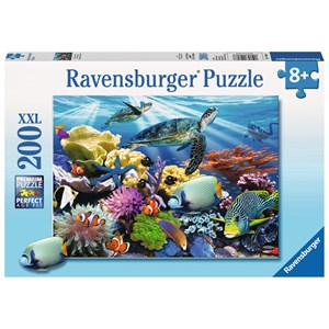 Ravensburger (12608) - Howard Robinson: "Ocean Turtles" - 200 piezas