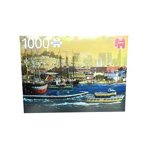 Jumbo (18552) - "Harbour of San Francisco, USA" - 1000 piezas